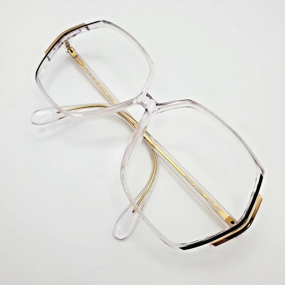 SILHOUETTE SPX M 1199 /20 C1276 63-11-135 Eyeglass Frames Only Clear + Gold